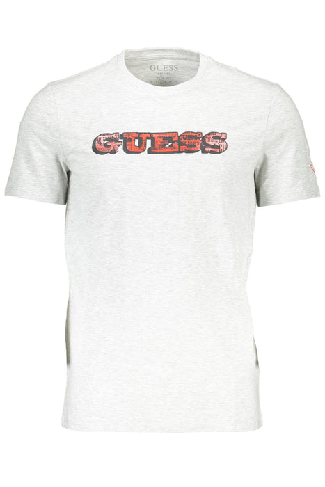 Guess Jeans Mens Short Sleeve T-Shirt Gray