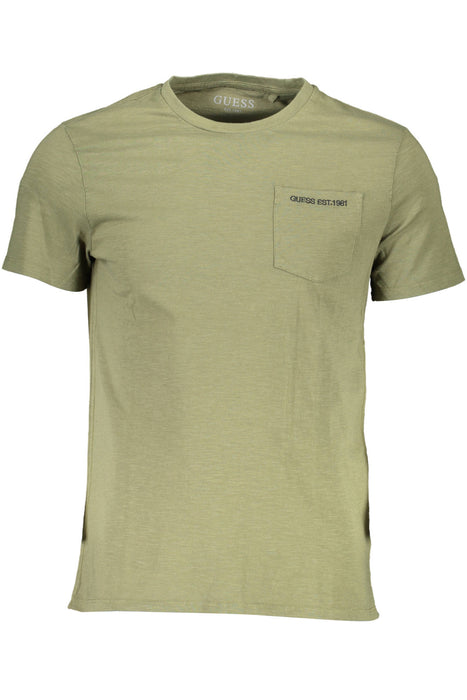 Guess Jeans Green Man Short Sleeve T-Shirt