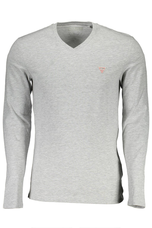 Guess Jeans Long Sleeve T-Shirt Gray Man