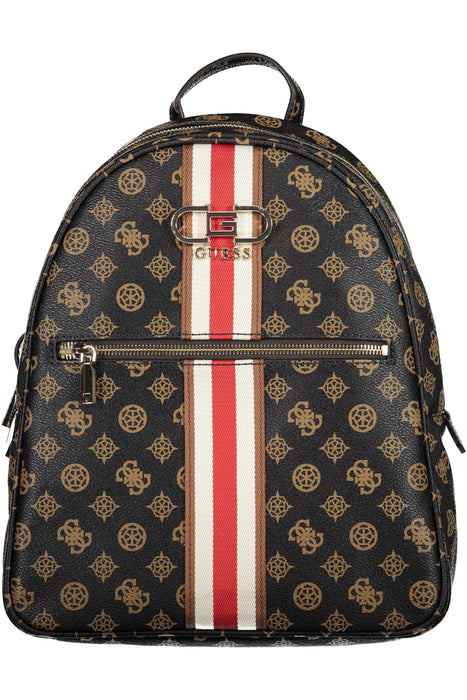 Guess Jeans Womens Backpack Brown