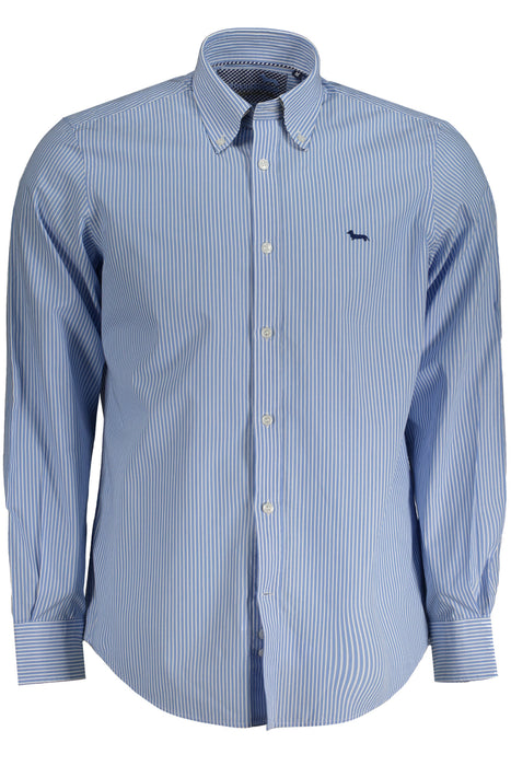 Harmont & Blaine Mens Long Sleeve Shirt Blue