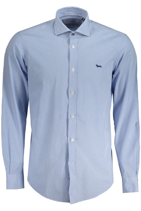 Harmont & Blaine Mens Long Sleeve Shirt Blue