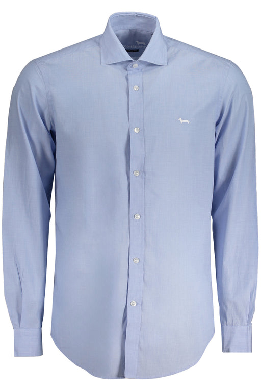 Harmont & Blaine Mens Long Sleeve Shirt Blue