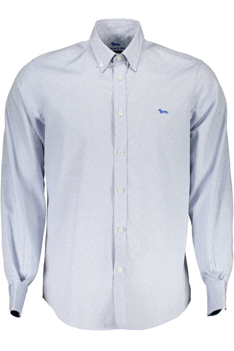 Harmont & Blaine Mens Long Sleeve Shirt Light Blue