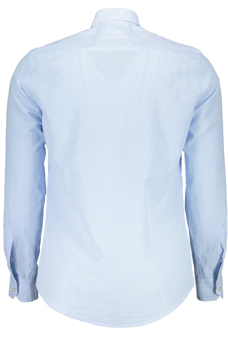 Harmont & Blaine Mens Long Sleeve Shirt Light Blue