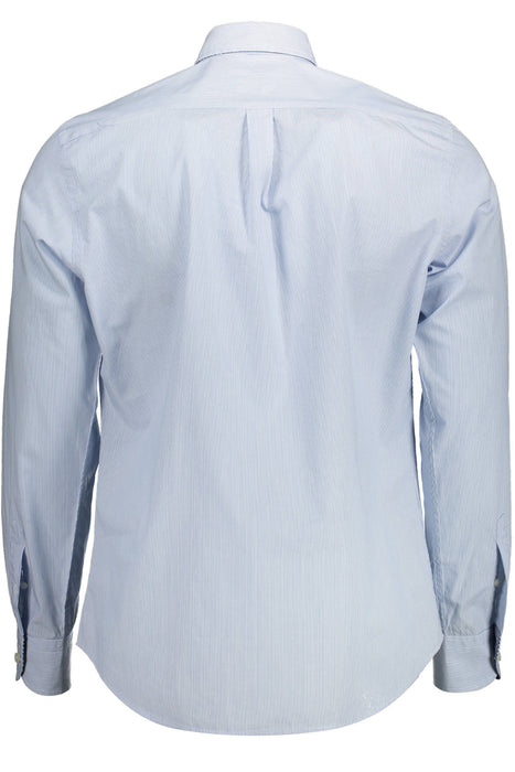 Harmont & Blaine Mens Long Sleeve Shirt Light Blue