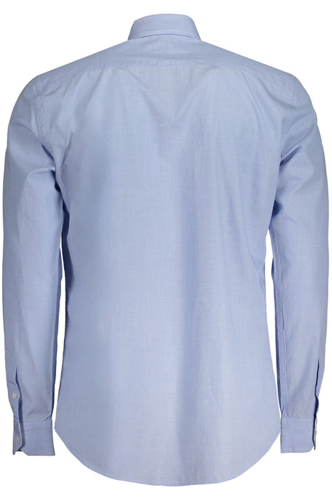 Harmont & Blaine Mens Long Sleeve Shirt Blue