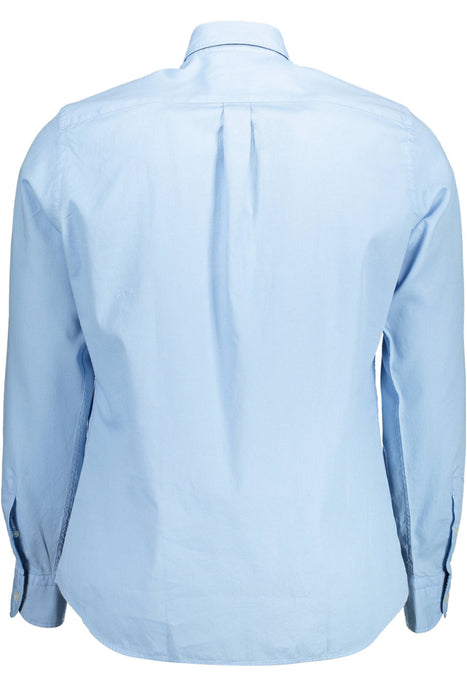 Harmont & Blaine Mens Long Sleeve Shirt Light Blue