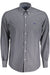 Harmont & Blaine Mens Long Sleeve Shirt Blue