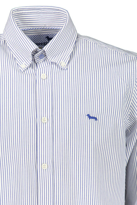 Harmont & Blaine Mens Long Sleeve Shirt Blue