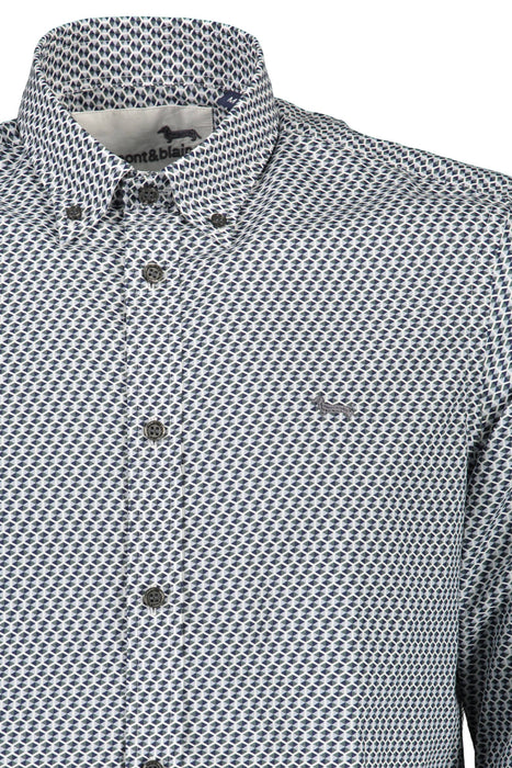 Harmont & Blaine Ανδρικό Blue Long Sleeve Shirt | Αγοράστε Harmont Online - B2Brands | Μοντέρνο, Ποιοτικό