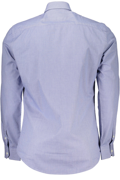 Harmont & Blaine Mens Long Sleeve Shirt Blue