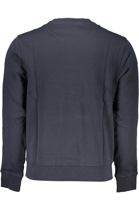 Harmont & Blaine Mens Blue Zipless Sweatshirt