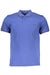 Harmont & Blaine Mens Short Sleeved Polo Shirt Blue