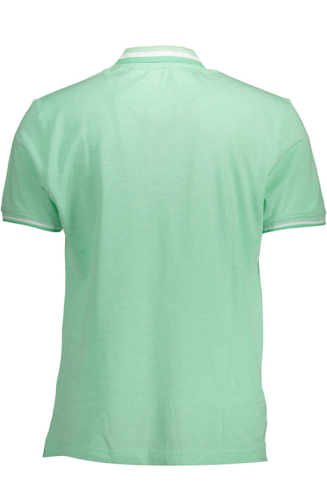 Harmont & Blaine Green Mens Short Sleeve Polo Shirt