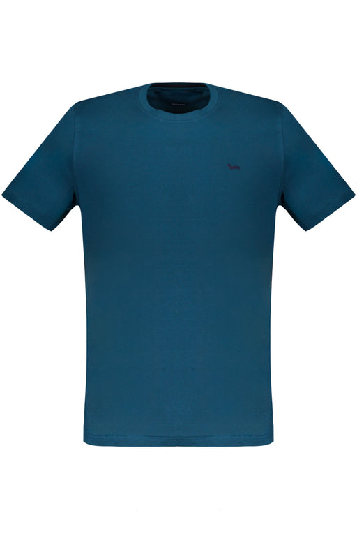 Harmont & Blaine Mens Short Sleeve T-Shirt Blue