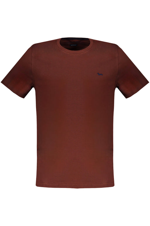 Harmont & Blaine Mens Short Sleeve T-Shirt Brown