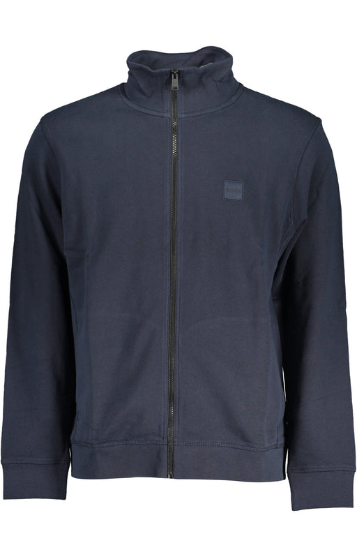 Hugo Boss Mens Blue Zipped Sweatshirt