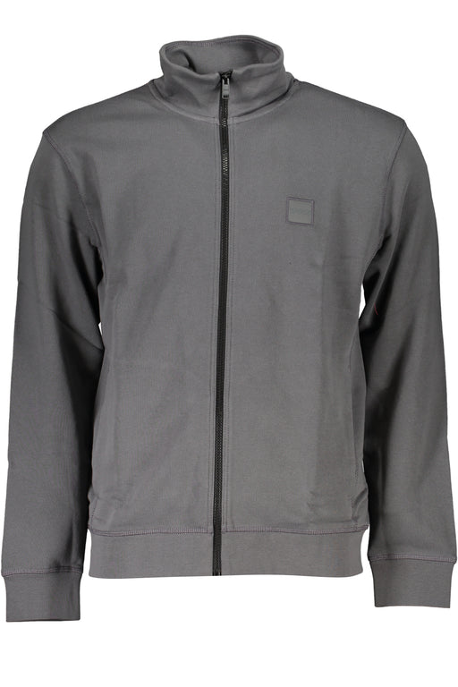 Hugo Boss Mens Gray Zip Sweatshirt