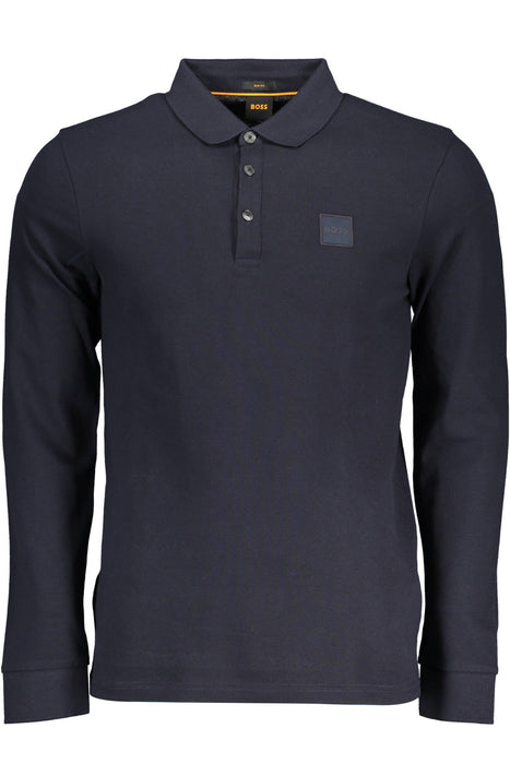 Hugo Boss Polo Long Sleeve Man Blue