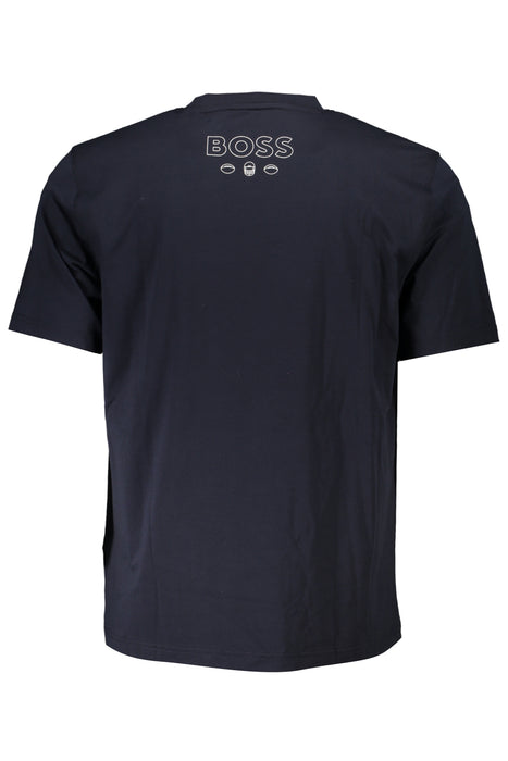 Hugo Boss Ανδρικό Short Sleeve T-Shirt Blue | Αγοράστε Hugo Online - B2Brands | , Μοντέρνο, Ποιοτικό