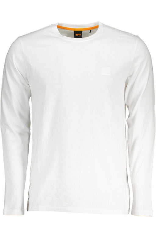 Hugo Boss Mens Long Sleeved T-Shirt White