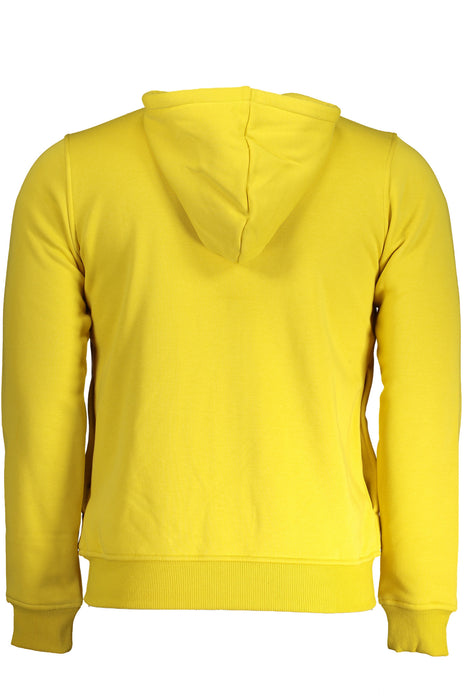 K-Way Yellow Mens Zip Sweatshirt