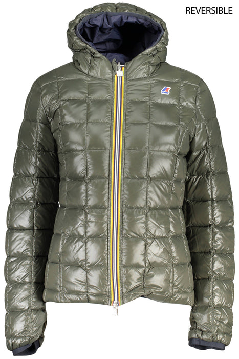 K-Way Womens Blue Down Jacket