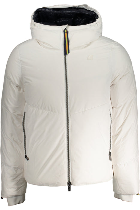 K-Way Mens White Down Jacket