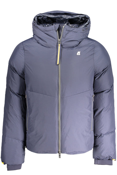 K-Way Mens Blue Down Jacket