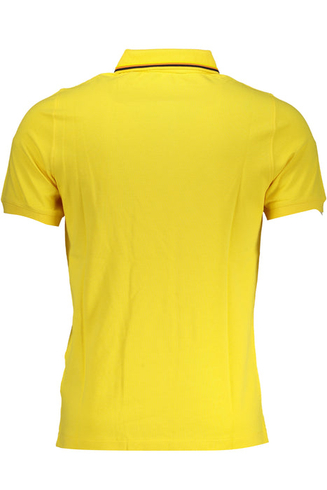 K-Way Yellow Mens Short Sleeved Polo Shirt