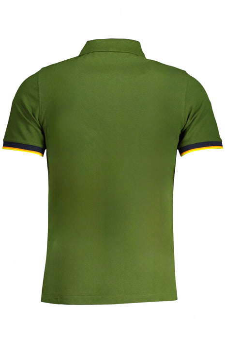 K-Way Green Mens Short-Sleeved Polo Shirt