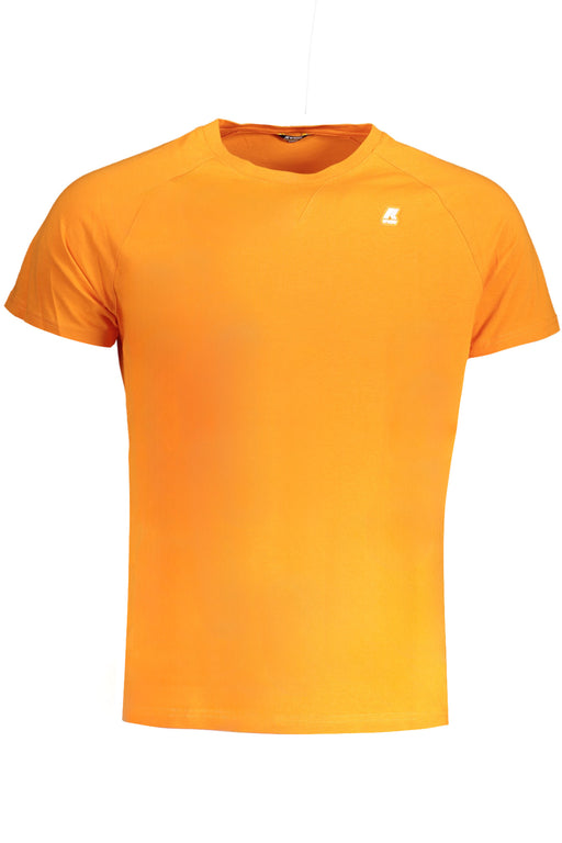 K-Way Orange Mens Short Sleeve T-Shirt