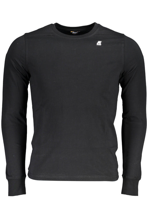 K-Way T-Shirt Long Sleeve Man Black