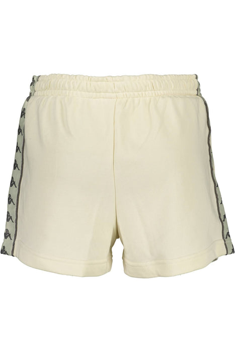 Kappa White Woman Short Trousers