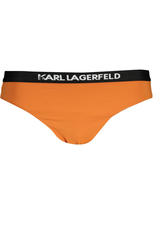 Karl Lagerfeld Beachwear Swimsuit Bottom Woman Orange