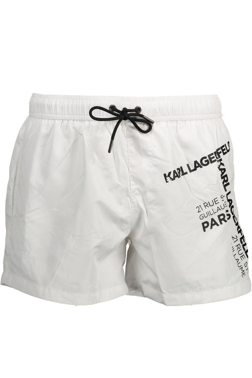 Karl Lagerfeld Beachwear Costume Parts Under White Man