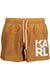 Karl Lagerfeld Beachwear Swimsuit Parts Under Man Brown