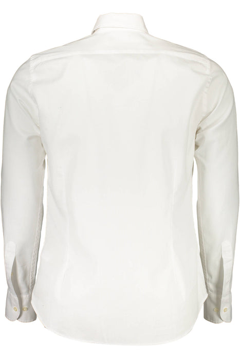 La Martina Mens White Long Sleeve Shirt