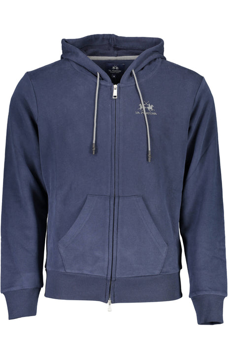 La Martina Sweatshirt With Zip Man Blue