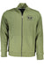 La Martina Mens Green Zip Sweatshirt