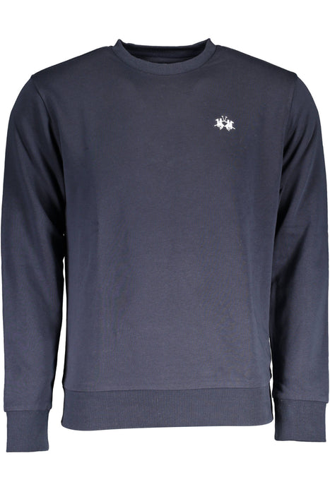 La Martina Blue Mens Sweatshirt Without Zip