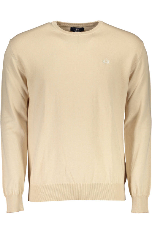 La Martina Beige Mens Sweater