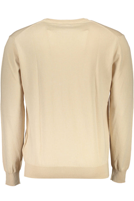 La Martina Beige Mens Sweater