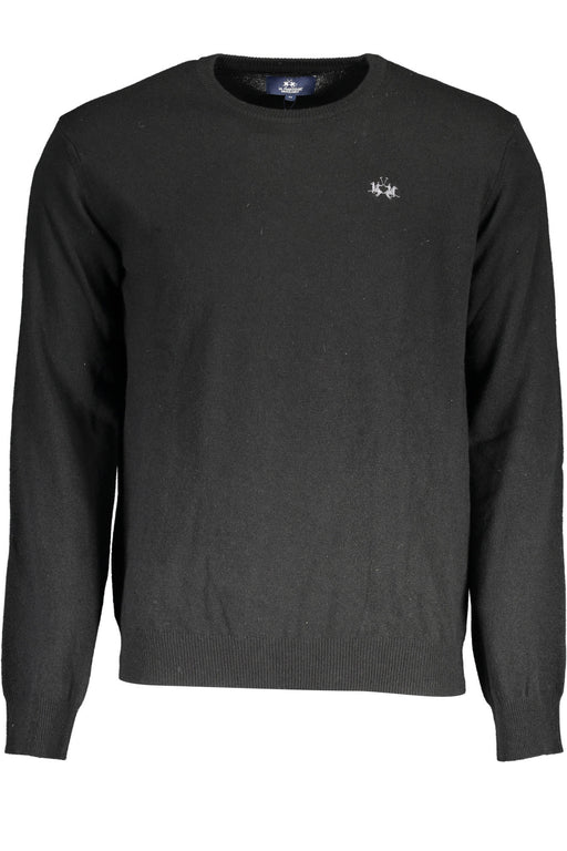 La Martina Black Man Sweater