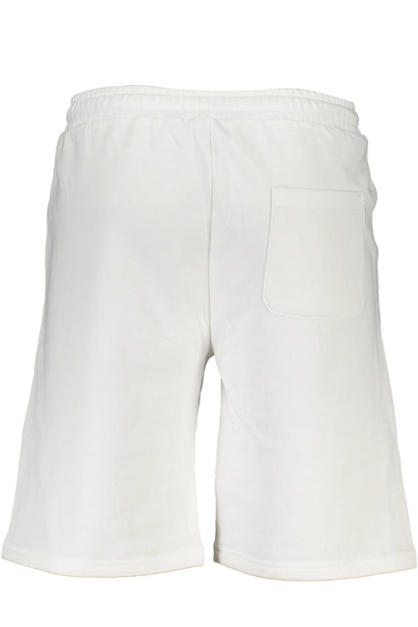 La Martina White Mens Bermuda Pants