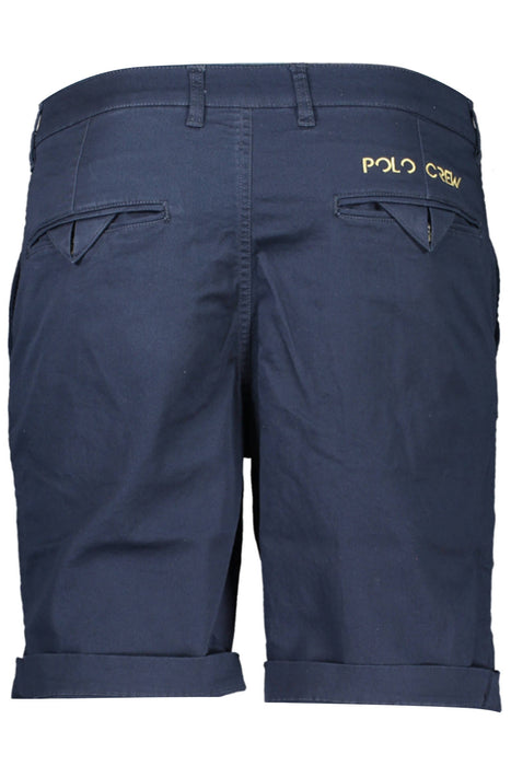 La Martina Blue Mens Bermuda Pants