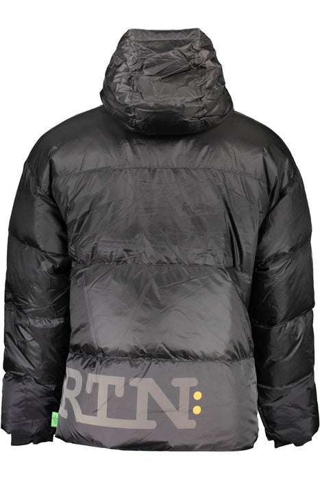 La Martina Mens Black Down Jacket