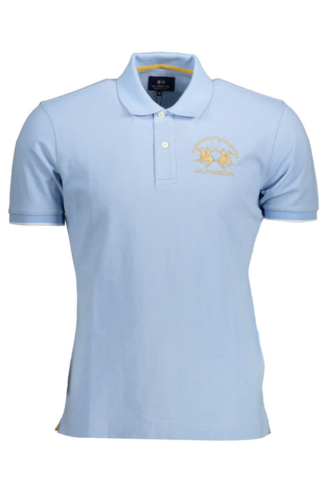 La Martina Polo Short Sleeve Man Light Blue