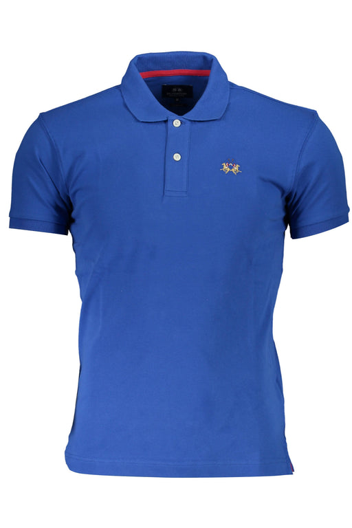 La Martina Polo Short Sleeve Man Blue